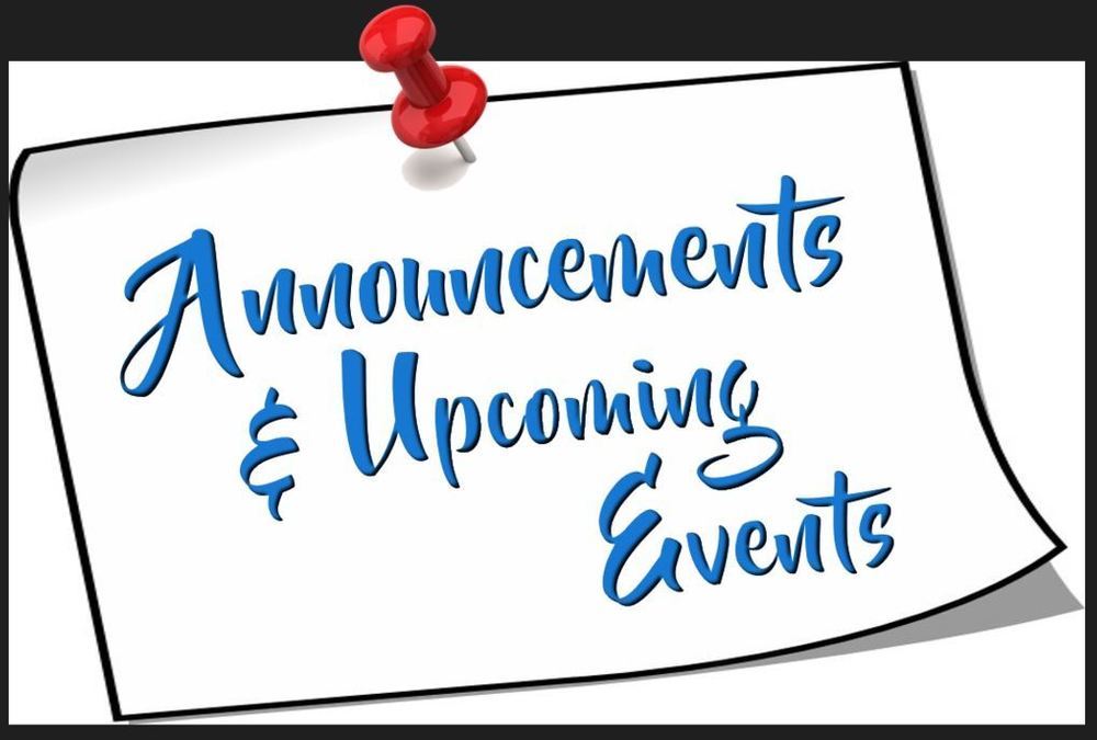 Daily announcements